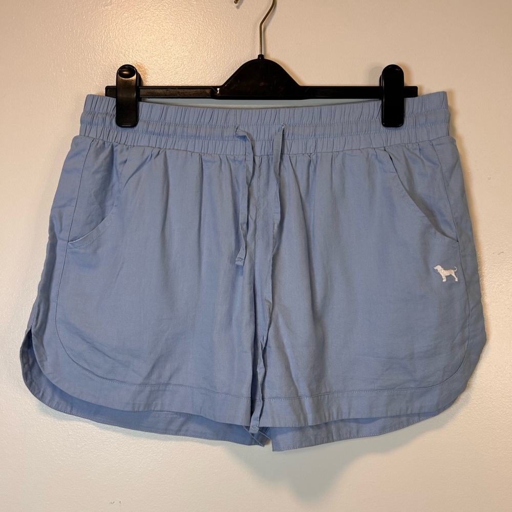 The Black Dog Blue‎ Women's Athletic Drawstring Beachfront Track Shorts Medium